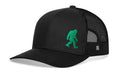 Bigfoot Trucker Hat  |  Green Sasquatch Snapback