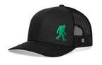 Bigfoot Trucker Hat  |  Green Sasquatch Snapback