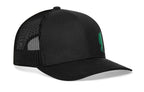 Bigfoot Trucker Hat  |  Green Sasquatch Snapback