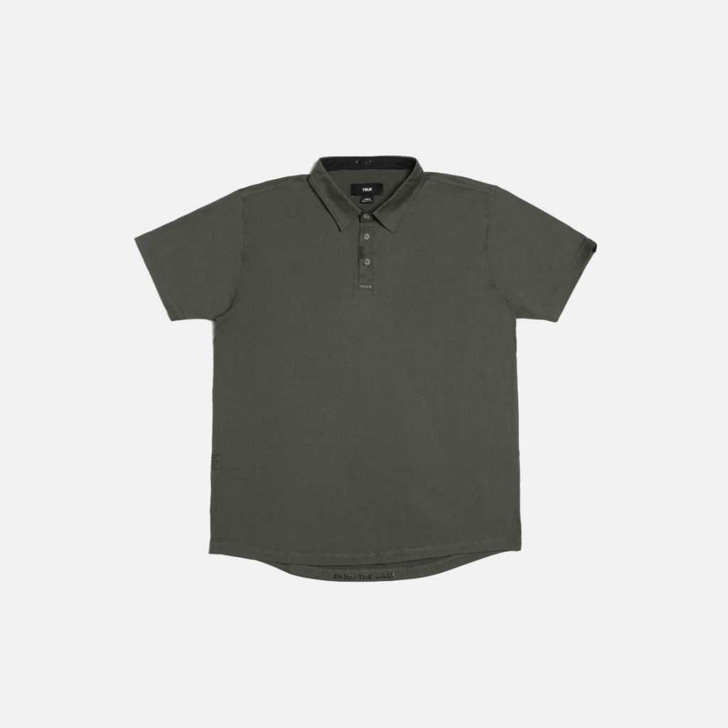 TRUE All Day Polo Heather