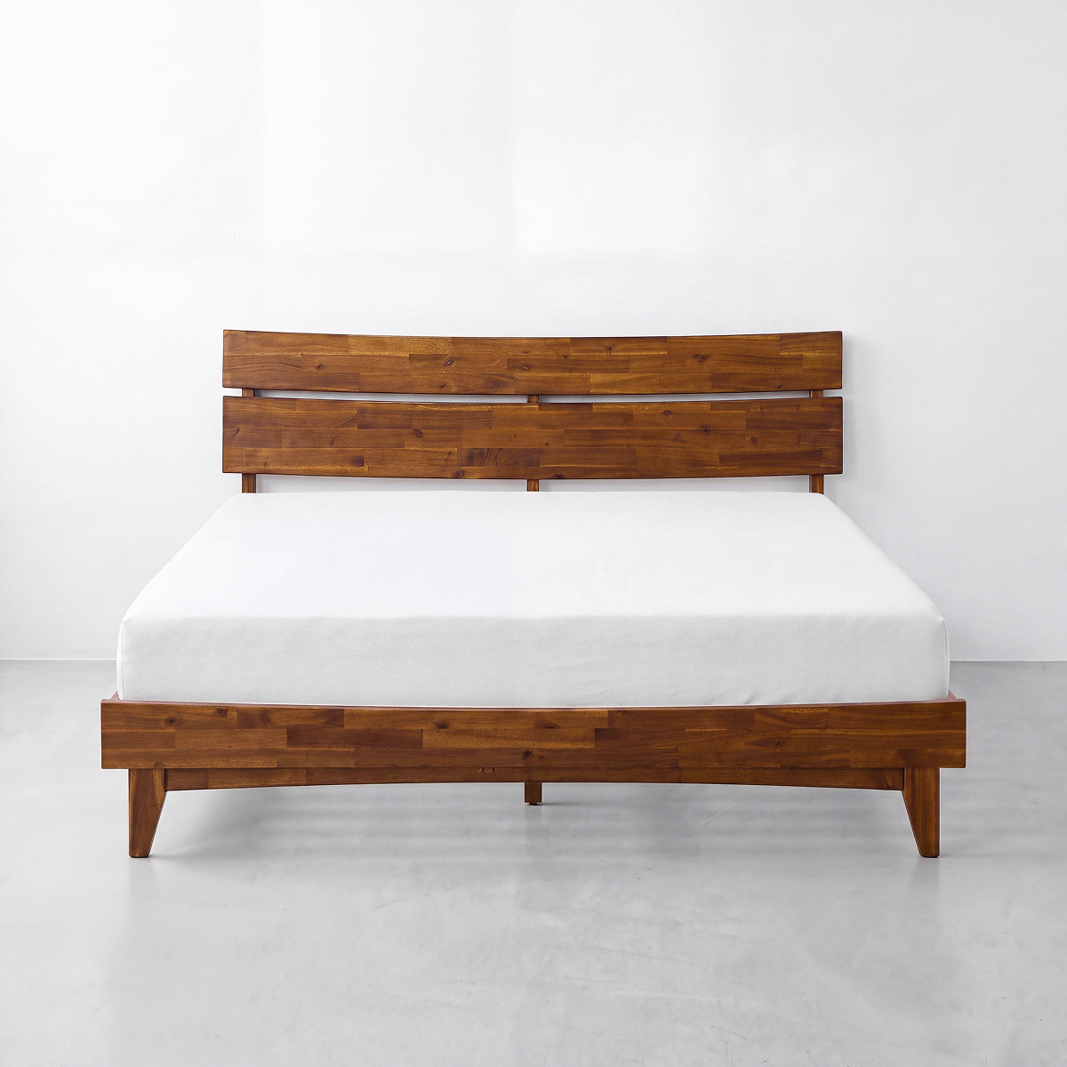 Aurora Solid Wood Bed Frame