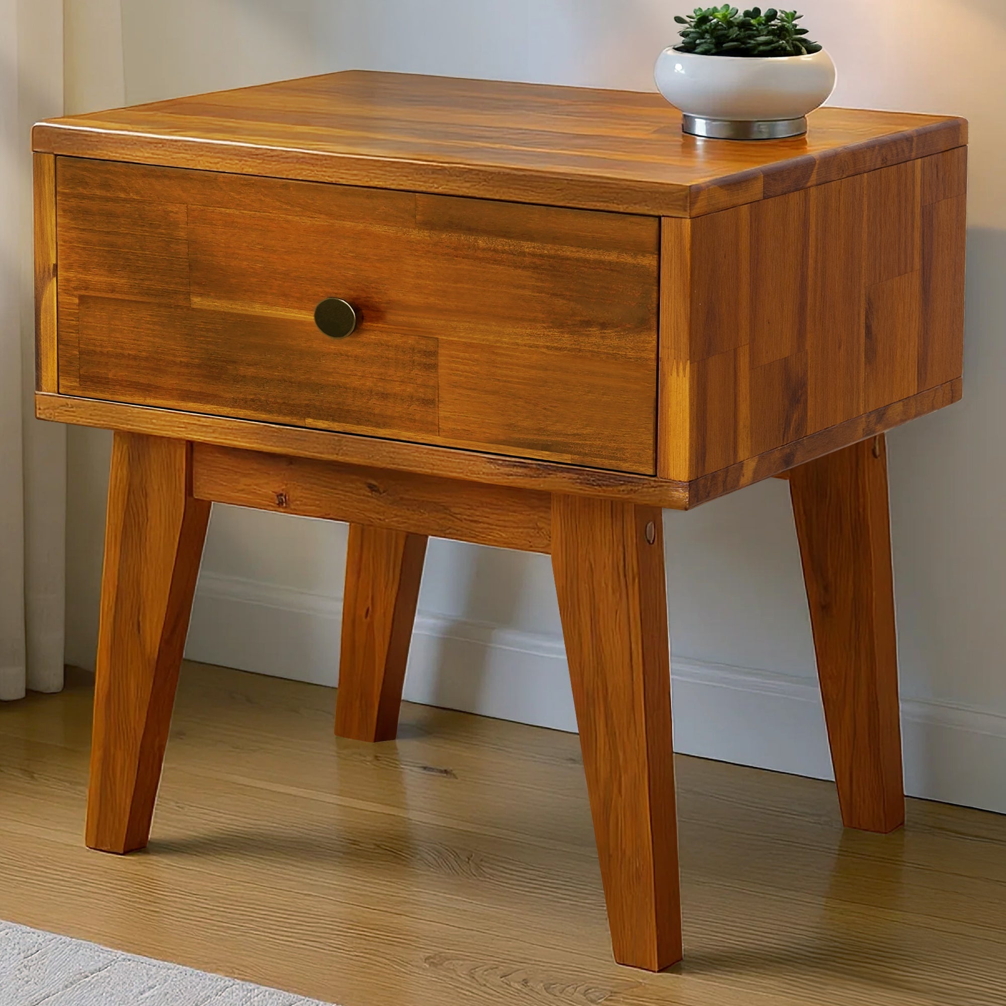 Sofia Solid Wood Nightstand