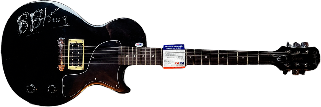 B.B. King Signed Autographed Gibson Epiphone Guitar UACC AFTAL RACC TS PSA