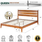 Emery Solid Wood Bed Frame