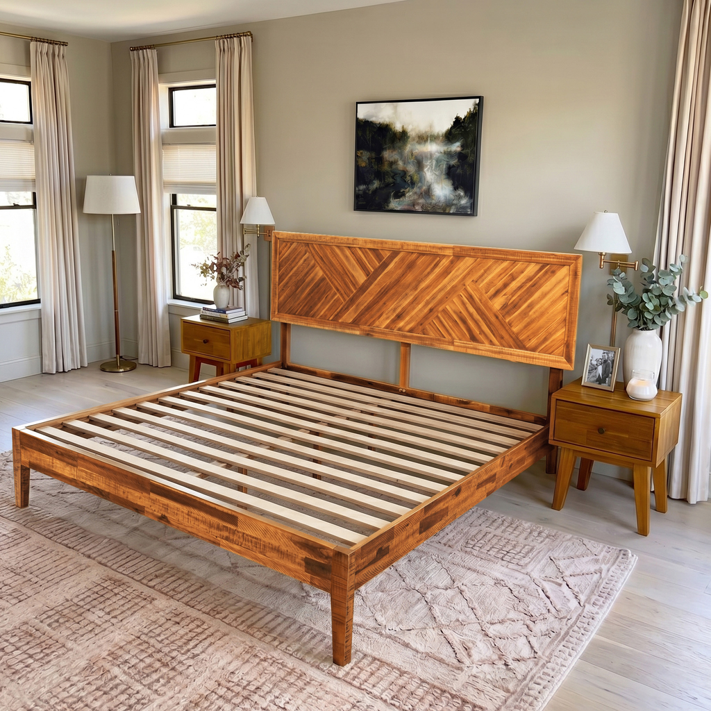 Sierra Solid Wood Bed Frame
