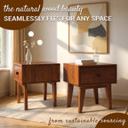 Sofia Solid Wood Nightstand