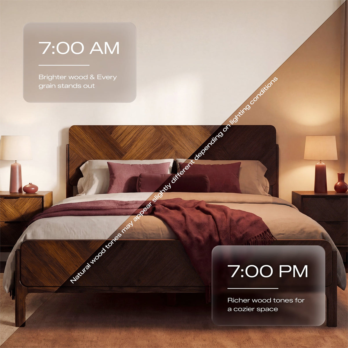Bifrost Solid Wood Bed Frame