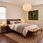 Emery Solid Wood Bed Frame