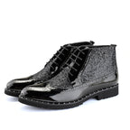 Boots Gold Wedding Dress Shoes Men's