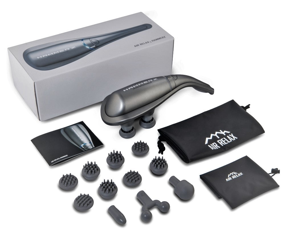 HAMMERZ MASSAGE DEVICE WITH TRIPLANAR VIBRATION TECHNOLOGY