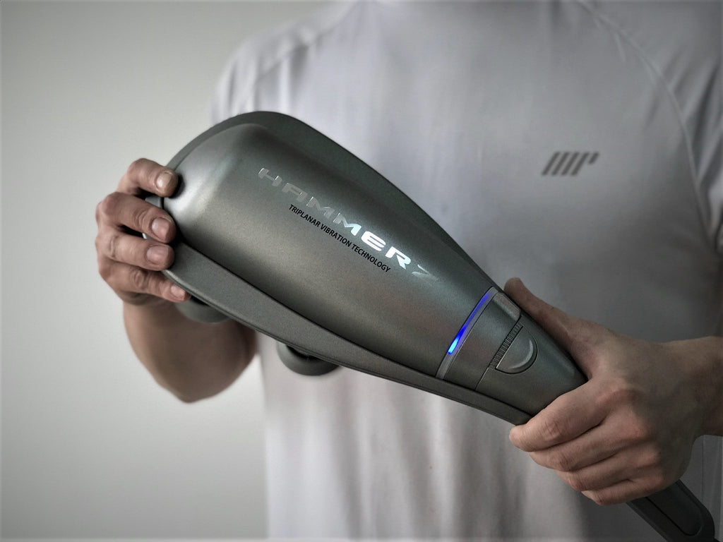 HAMMERZ MASSAGE DEVICE WITH TRIPLANAR VIBRATION TECHNOLOGY