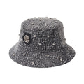 Century Penthouse Sanctum Cross Denim Hat - Grey