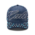 Cult's Mesh Back Trucker Hat "Studs" In Navy