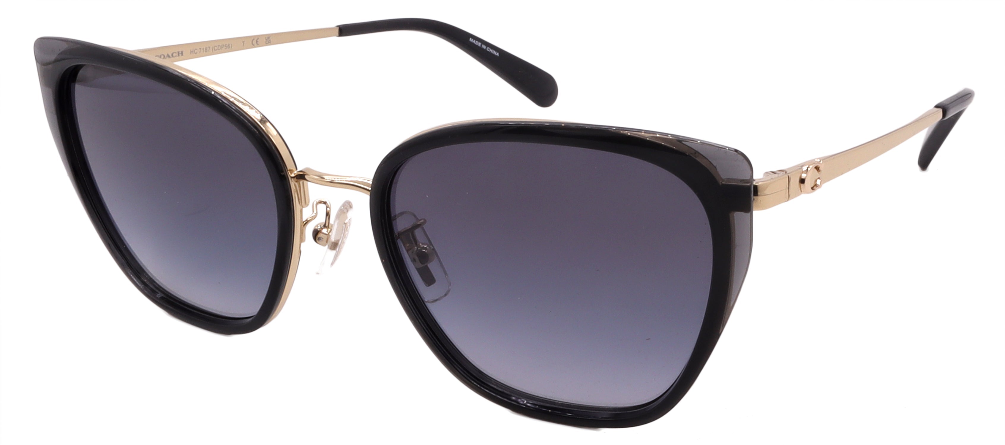 Coach Sunglasses HC7187-94848G-53-19-140 Non-Polarized