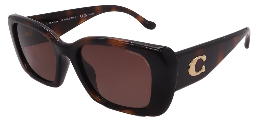 Coach Sunglasses HC8435U-5120T5-54-19-140 Polarized