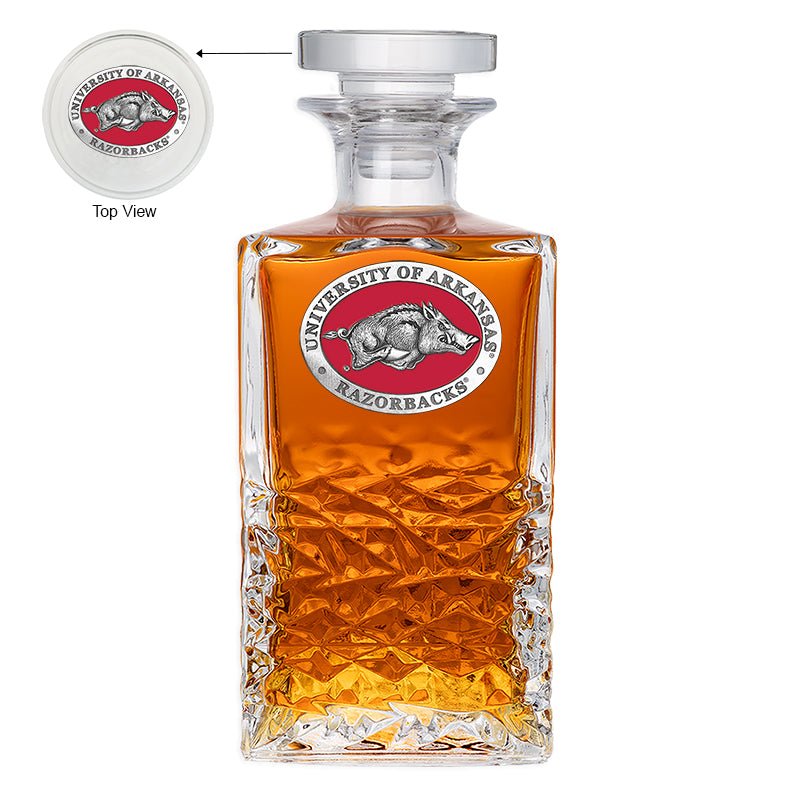 Arkansas Razorbacks Heritage Decanter
