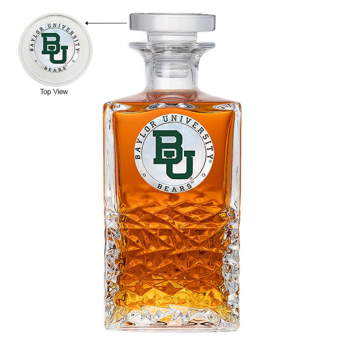 Baylor Bears Heritage Decanter