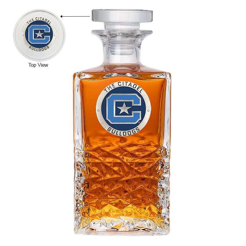 Citadel Bulldogs Heritage Decanter