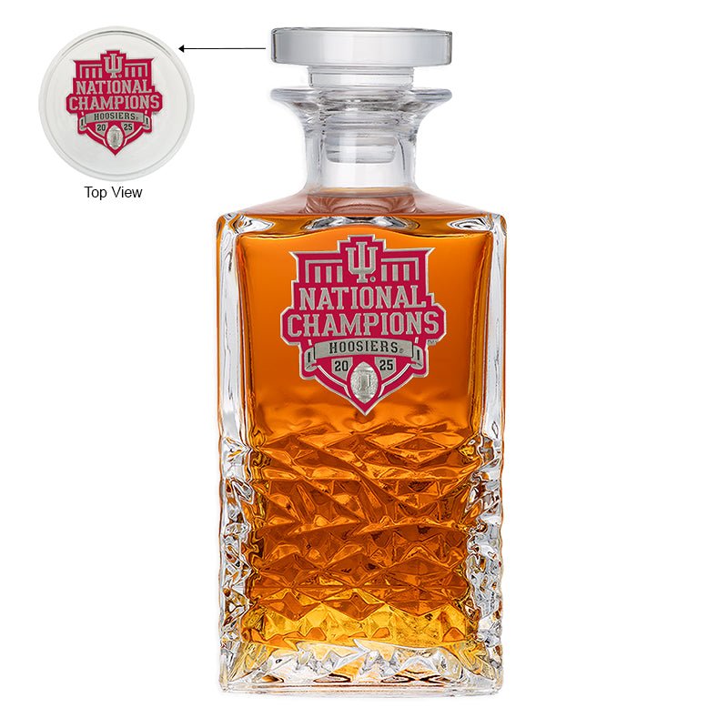Indiana Hoosiers Football National Championship 2025 Heritage Decanter