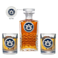 Auburn Tigers Heritage Decanter with 2 Glasses