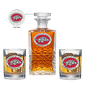 Arkansas Razorbacks Heritage Decanter with 2 Glasses