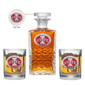 Iowa State Cyclones Heritage Decanter with 2 Glasses