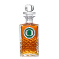 University of Oregon Heritage Decanter with 3D Top
