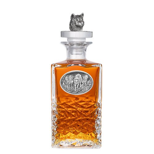 Wolves Heritage Decanter with 3D Top
