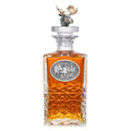 Moose Heritage Decanter with 3D Top Brass