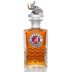 Alabama Crimson Tide Heritage Decanter with 3D Top - Elephant