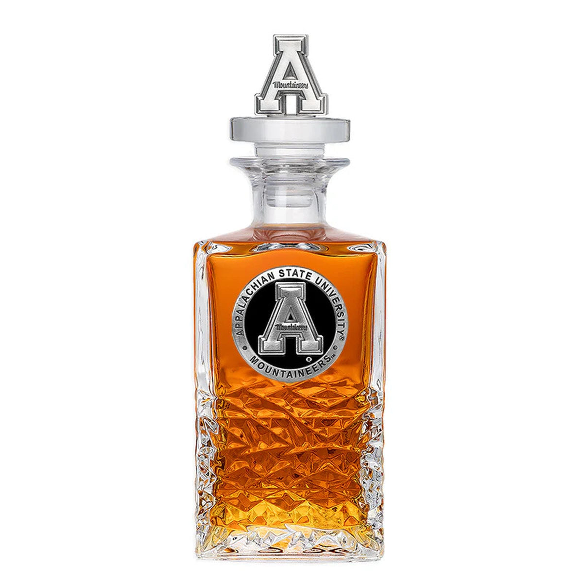Appalachian State Mountaineers Heritage Decanter with 3D Top
