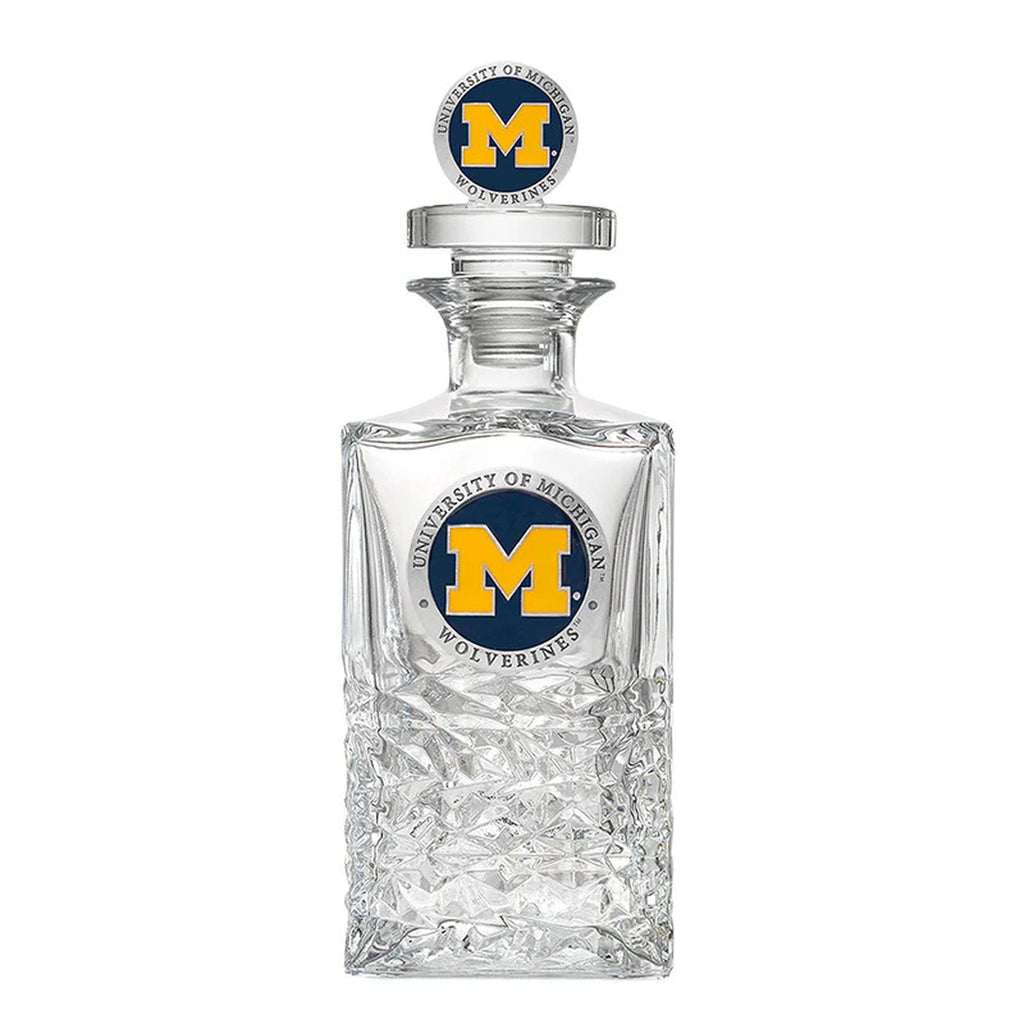 University of Michigan Heritage Decanter with 3D Top