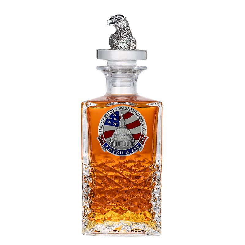 America's 250th Anniversary Capitol Dome Heritage Decanter with 3D Top