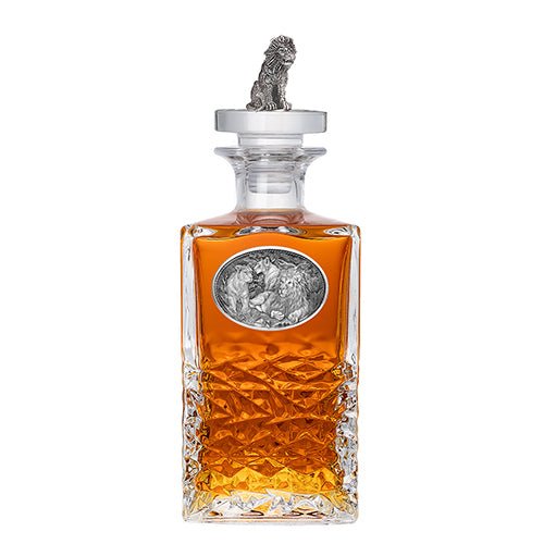 Lion Heritage Decanter with 3D Top