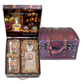 Clemson Tigers Heritage Decanter with 3D Top and 2 Glasses with Chest Box