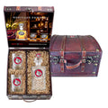 Louisville Cardinals Heritage Decanter with 3D Top and 2 Glasses with Chest Box