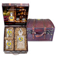 Appalachian State Mountaineers Heritage Decanter with 3D Top and 2 Glasses with Chest Box