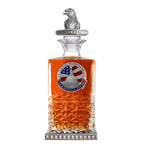 America's 250th Anniversary Capitol Dome Heritage Decanter w/ Eagle Head 3D Top-Diamond Accents