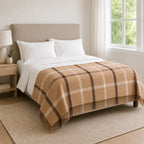 100% Cashmere Throw Blanket - 54"x60"