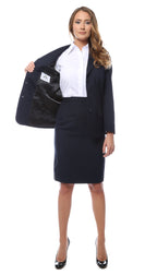 HALLMARK Aviator Women's Poly Wool Suit Skirt