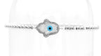 Hamsa Evil Eye Cuboc Zirconia Charm Bracelet Men Women