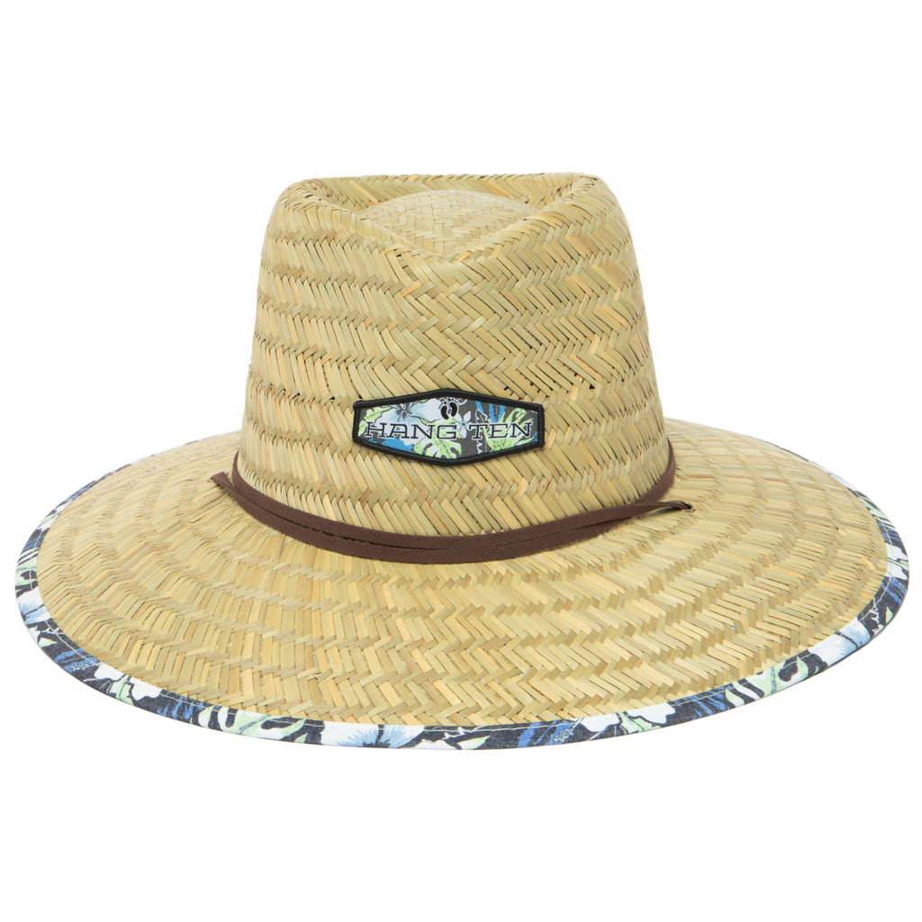 Shoots - Lifeguard Hat with Pinch Crown and Floral Print by Hang Ten