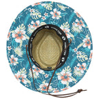 Shoots - Lifeguard Hat with Pinch Crown and Floral Print by Hang Ten