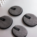 ZAQ Reusable Makeup Remover Pads 4pack with Spa facial Headband
