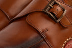 The Hagrid Tan Leather Single Monk Strap Handmade Men Shoe
