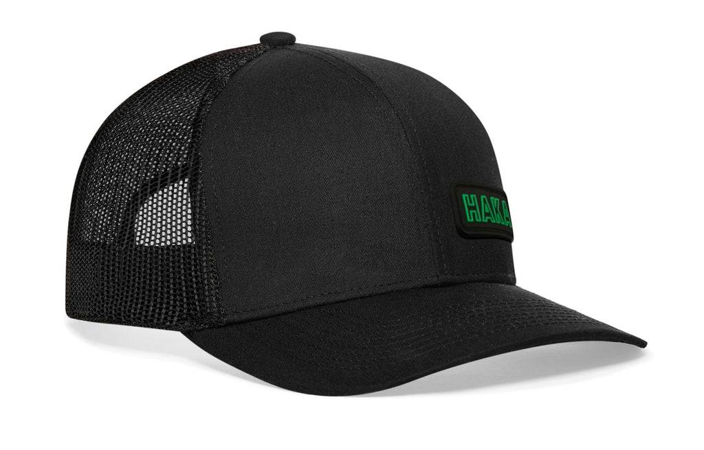 Haka Trucker Hat  |  Rubber Patch Snapback