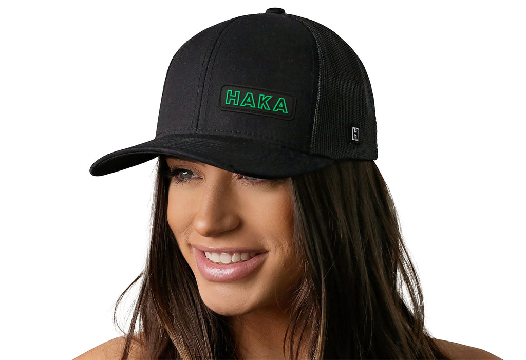 Haka Trucker Hat  |  Rubber Patch Snapback