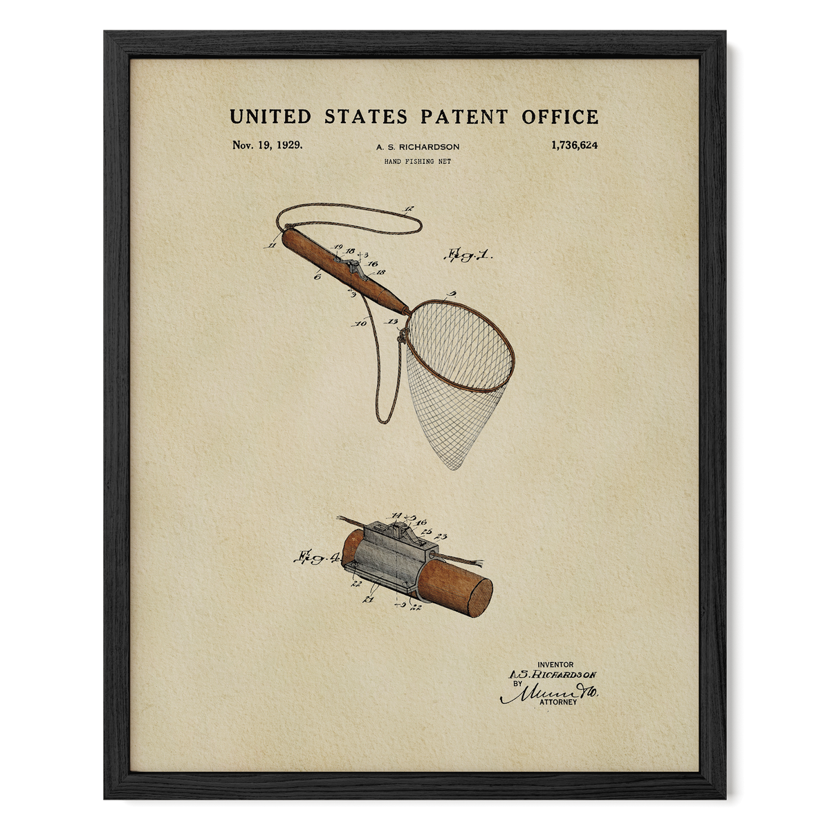 Hand Fishing Net (1929)