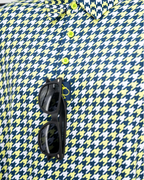 Houndstooth Lime