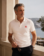 Happy Polo Shirt - White